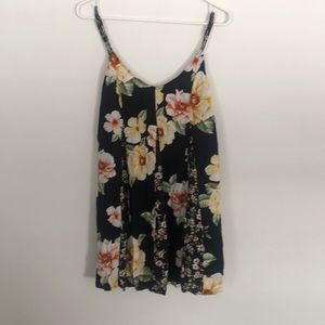 Black/floral Forever 21 Dress